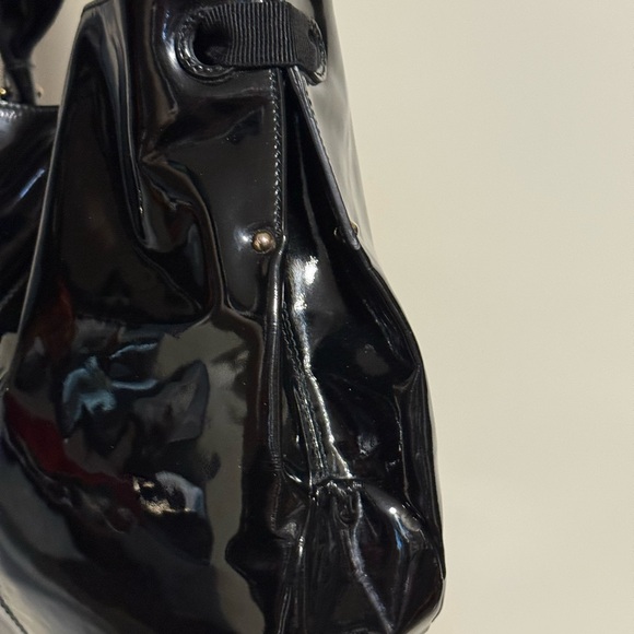 Salvatore Ferragamo Patent Shoulder Bag - Picture 9 of 17